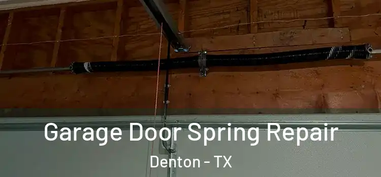  Garage Door Spring Repair Denton - TX